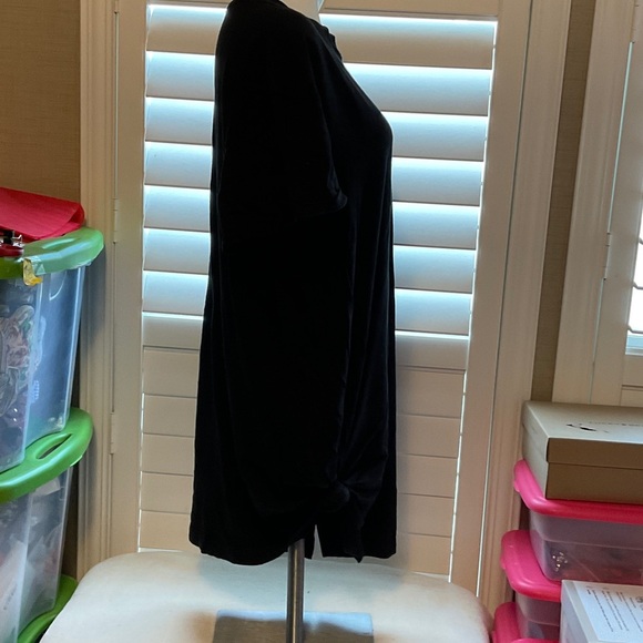 Time and Tru Black Midi Dress - Picture 2 of 8